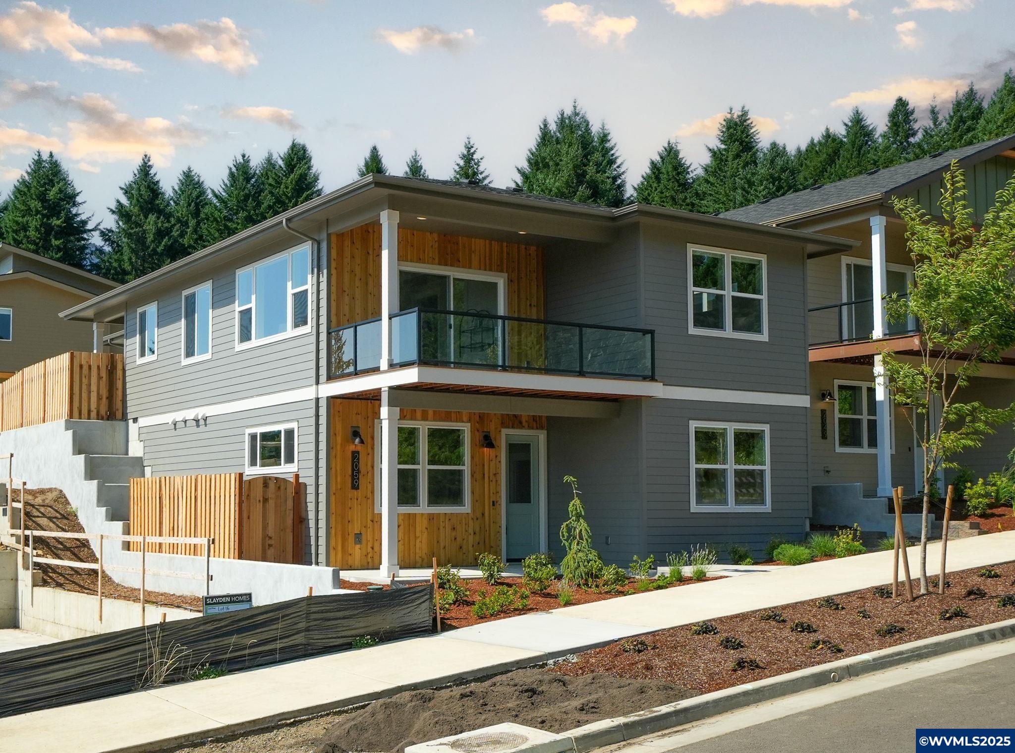 Welcome to Crescent Heights! Brand new construction with unobstructed views of Corvallis and the Cascades. Quality craftsmanship meets contemporary and energy efficient finishes. Desirable 2 bd integrated ADU with full kitchen and separate access. Close to shopping and direct access to walking trails and parks. LA related to seller.