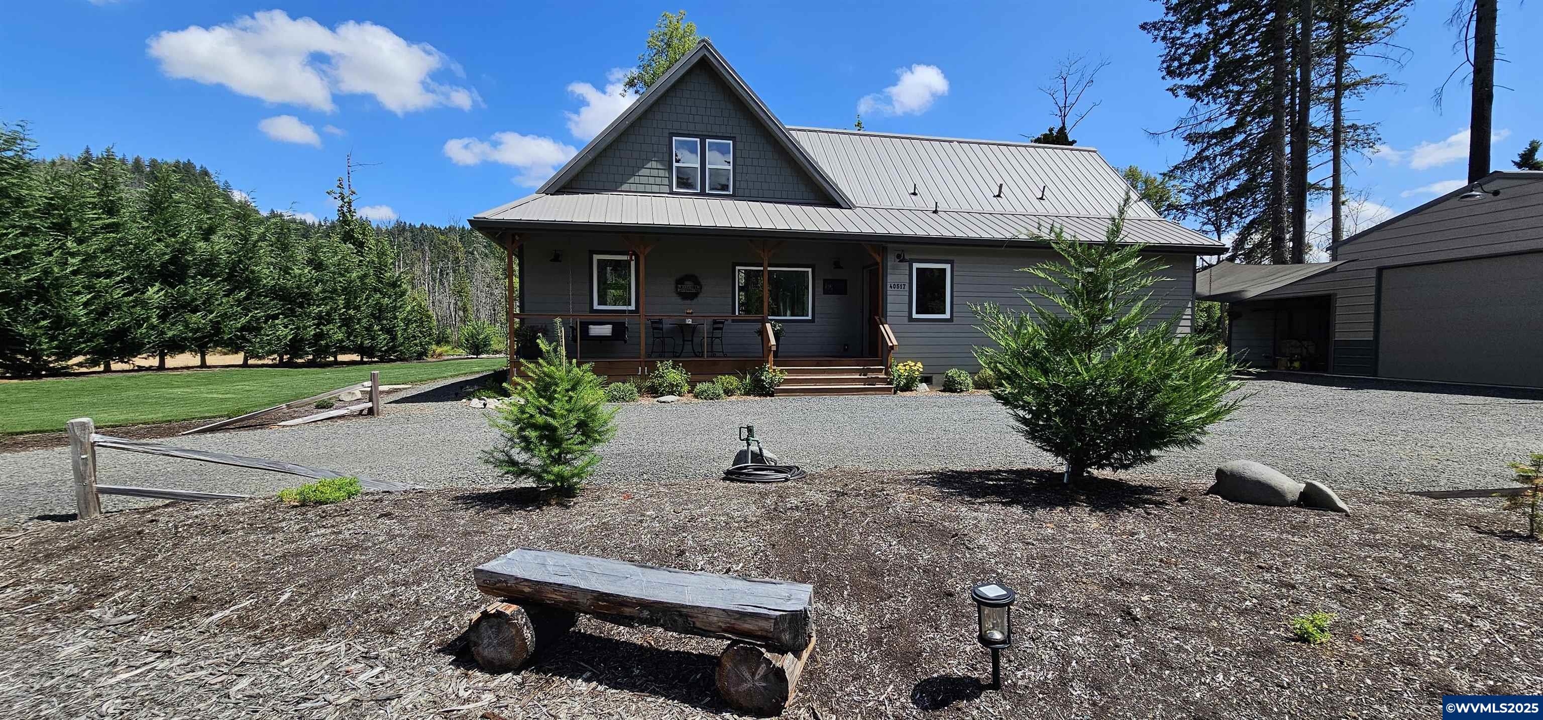 Beautiful home nestled on the Santiam w/ stunning sunrises &sunsets. Gated retreat. 3 bay shop, RV parking & fire pit. Wood stove, granite, black stainless appliances w/ large center island. Great room overlooks river w/ floor to ceiling windows. Spiral stairs to loft & bonus room opt. 3rd bedroom w/ private balcony. Trex deck, metal roof & lush lawn w/ river access to float, fish from backyard. Won’t last long. A Must See!