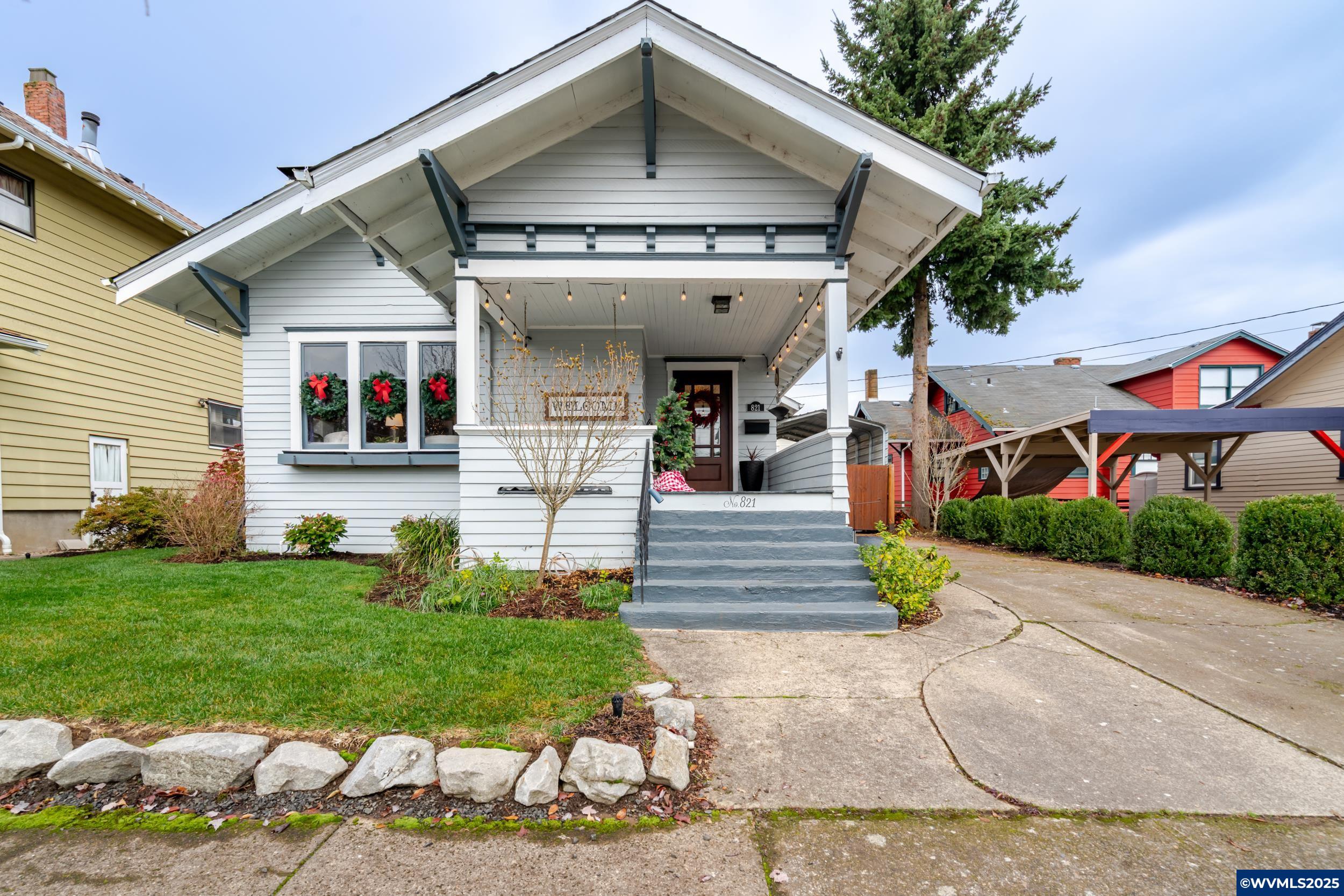 Well kept historic home in the Monteith district. This home has all of the character plus convenient updates including kitchen and bathrooms. The kitchen includes a cozy breakfast nook leading to the private yard with new Trex deck and raised beds. Potential dual living with 2 beds 1 bath on the main floor and 1 bed 1 bath plus flex area downstairs. Off street parking including covered RV parking.